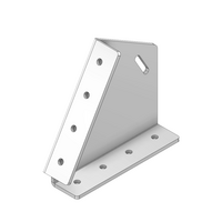 ALUMINUM PROFILE STAIR PART<br>60 DEGREE CONNECTION 45MM X 180MM STAIR STRINGER